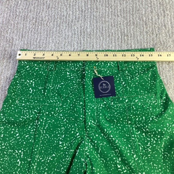 The Bubble Green &‎ White Print Performance Shorts - Moisture Wicking NWT - Picture 10 of 16